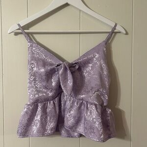 Purple Metallic Top in Size M💜🪻